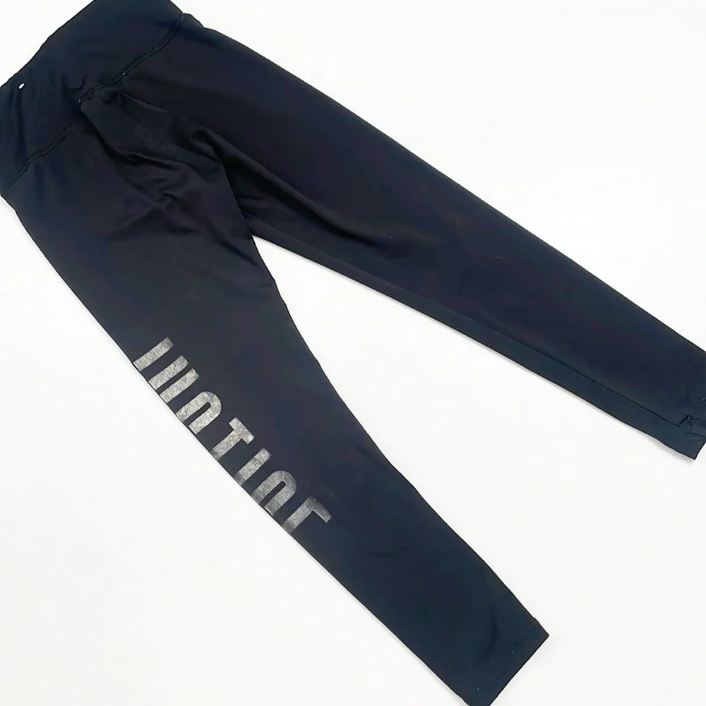 Justice girls black leggings